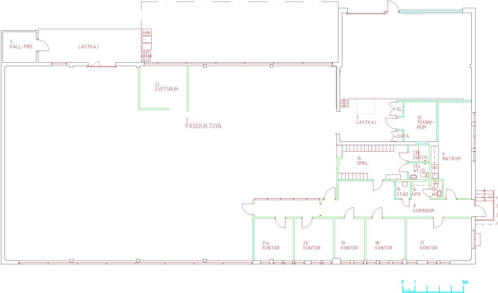 Ritning över Bulten 2